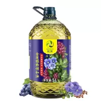 葡萄亚麻籽食用植物调和油食用油中式烹饪家用大桶装植物油5L
