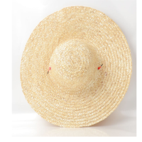夏季 草帽编织遮阳防晒帽子 41厘米 可调节
