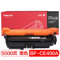 得印PLUS BF-CE400A黑色硒鼓 适用HP 500 M551 M551N M551DN CE400A 一个包装