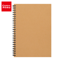 齐心(Comix)B5/60张 8本装纯时代线圈本软抄本文具笔记本子记事本日记本作业本 C4161