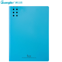 广博(GuangBo)A2387长押夹文件夹 资料夹 强力夹 收纳夹文件夹 办公用品 文件管理 颜色随机 颜色随机