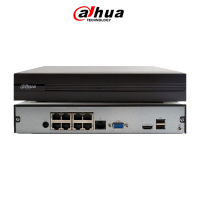 大华(dahua)8路POE网络高清硬盘录像机支持乐橙 DH-NVR2108HC-8P-HDS2 不含硬盘