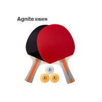 得力 安格耐特f2310乒乓球拍（2个/副）