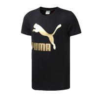 PUMA彪马男装logo款运动服休闲圆领短袖T恤579405