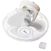美的/Midea 吊扇 FD40-11A 楼顶扇吸顶扇电风扇吊扇机械式360度静音摇头扇