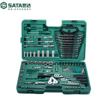 世达(SATA)120件6.3x10x12.5mm系列公英制综合组套 工具套装 09014 1套