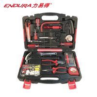力易得(ENDURA) 18件套家用工具组套 维修组套 手动工具组套五金工具箱 货号E1104