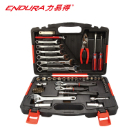 力易得(ENDURA) 63件套随车组套 维修组套 手动工具组套五金工具箱 货号E1221