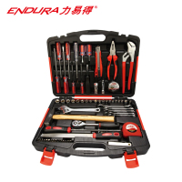 力易得(ENDURA) 70件套机修组套 维修组套 手动工具组套五金工具箱 货号E1315