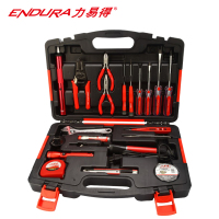 力易得(ENDURA) 19件套电讯工具组套 维修组套 手动工具组套五金工具箱 货号E1416