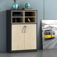 中伟文件柜木质打印机柜矮柜档案柜储物柜资料柜办公柜子边柜收纳茶水柜