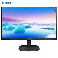 飞利浦(PHILIPS) 243V7QHSBF 23.8/24英寸超窄边框多彩液晶显示器