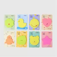 晨光文具(M&G) 便贴纸YS-160新品笑脸小鸭子造型便条纸60页 20个装
