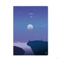 齐心(COMIX) Starry Sky系列 胶套本 16K 80张 CT1680-1