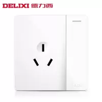 德力西(DELIXI) CD219一开三孔 开关插座面板(单位:只)