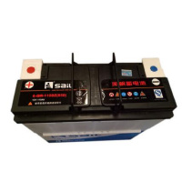 东风 110电瓶 黑色