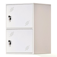 中伟文件柜办公柜自由收纳组合柜钢制储物柜矮柜资料柜桌下柜二门