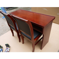 定制条形东港双人培训桌 1200*400*760mm