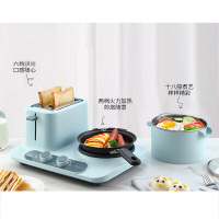 AOSMA JH 多功能早餐机 面包机 早餐机 烤面包机 电火锅 电蒸锅 火锅 电煮锅 三明治机 多士炉 料理锅