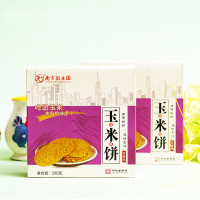 南京冠生园 玉米饼 芝麻味 100g*4