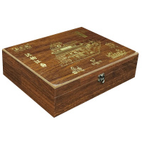 嘉庆斋 端午粽子套装 沐韵江南(木盒)1560g 高汤香菇肉粽 渔家干贝粽 高汤海参肉粽 高汤鲍鱼肉粽