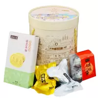 嘉庆斋 端午粽子套装 原味江南2140g 高汤排骨粽 红袍豆沙粽 原味紫薯粽 绿豆冰糕 高邮咸鸭蛋