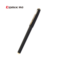 齐心(COMIX)SW GP006 金领签字中性笔0.7mm 匹配笔芯R919 黑 12支装 黑色