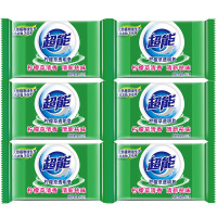 超能 柠檬草透明皂/洗衣皂(清新祛味)260g*6块