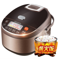 九阳(Joyoung)电饭煲 JYF-40FS18 金属拉丝工艺烹饪进度可视不粘内胆4升 电饭锅底盘加热家用多功能