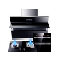 欢呼好太太 20立方触控式侧吸式大吸力抽油烟机燃气灶消毒柜烟灶套餐 36S+A118双向劲吸烟灶套装 自动清洗 天然气