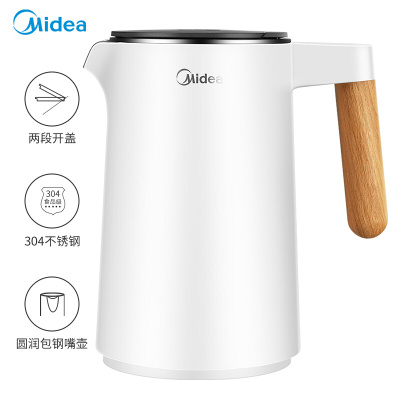 美的(Midea) 电热烧水壶304不锈钢 MK-HE1532