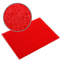 易静(yijing) 地垫 红色门垫 可定制 欢迎光临门垫 PVC 丝圈地垫