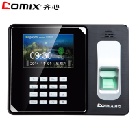 齐心(COMIX)XSW OP600C指纹考勤机 高清大彩屏免软件 黑色