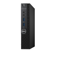 戴尔Optiplex 3070MFF +P2419H I5-9500T丨8G丨256G固态丨带无线蓝牙 含支架和显示器