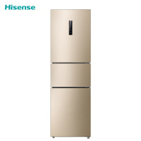 海信(Hisense)BCD-220WYK1DQ 220升 三门冰箱 风冷无霜 电脑控温 家用小型三开门电冰箱