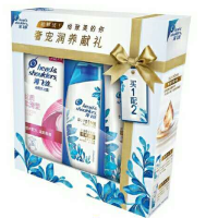 1套海飞丝洗发水+提清风金装抽纸8包/提+2块舒肤佳香皂