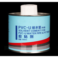 pvc胶水排水管接头密封堵漏胶给水管快速胶粘剂防水防寒PVC给水管胶水500ml