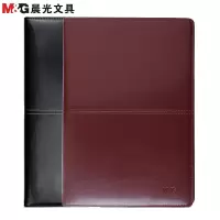 晨光(M&G)APY4F361 B5皮革胶套本 100页本皮面本 日记本记事本 笔记本子商务会议记录本 笔记本记事本