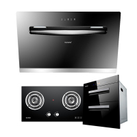 好太太906+2309A+019S油烟机燃气灶消毒柜烟灶消套装厨房三件套(液化气)