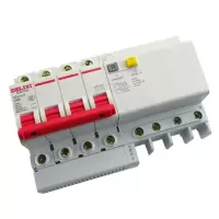 德力西(DELIXI)空开 小型漏电断路器 D型 DZ47LE 4P 125A