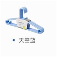 茶花(CHAHUA) 07081T 塑料防滑无痕晾衣架干湿两用衣挂 蓝色(5只/组 4组20只)