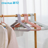茶花(CHAHUA) 0731 晾衣架子晒衣架吉祥系列 5个/组 4组20个装 颜色随机