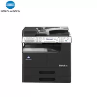柯尼卡美能达(KONICA MINOLTA)bizhub 206 A3黑白复合机 20页/分 打印复印扫描(含自动输稿器+双纸盒)