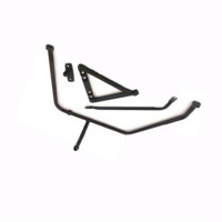 东风 东风东风康明斯 EQ1118G后视镜支架东风康明斯EQ2102倒车镜支架 反光镜支架分左右 安维配件 黑色