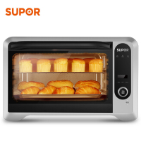 苏泊尔(SUPOR)35L家用多功能电烤箱 大容量旋钮操作 烤箱家用上下控温 专业烘焙易操作 K35FC607