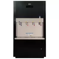 全给 柜式黑钛 冷热型 40~100人用 Q4-HL900 380V/9KW 标配直饮水系统