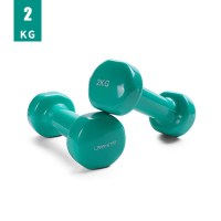 LLZX 哑铃男士女士瘦手臂家庭用儿童小哑铃男士健身练臂肌运动器材1副/2kg*2