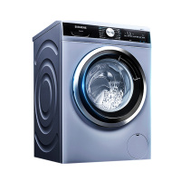 SIEMENS/西门子洗衣机8公斤 除菌 滚筒智能变频全自动1400转洗烘一体机WD14G4J42W