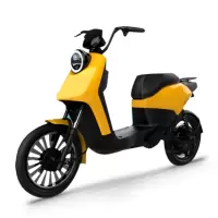 新日(Sunra)电动车 新国标维多Vedo电动自行车 智能锂电成人电瓶车 男女式助力踏板车轻便迷你代步车 云雀亮光黄