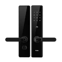 海尔(Haier)智能门锁指纹锁家用防盗门锁识别锁电子锁木门锁E20密码锁刷卡锁十大品牌远程APP开门旗舰版防小黑盒通用